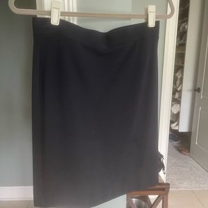 Navy blue Theory 21” Pencil Skirt